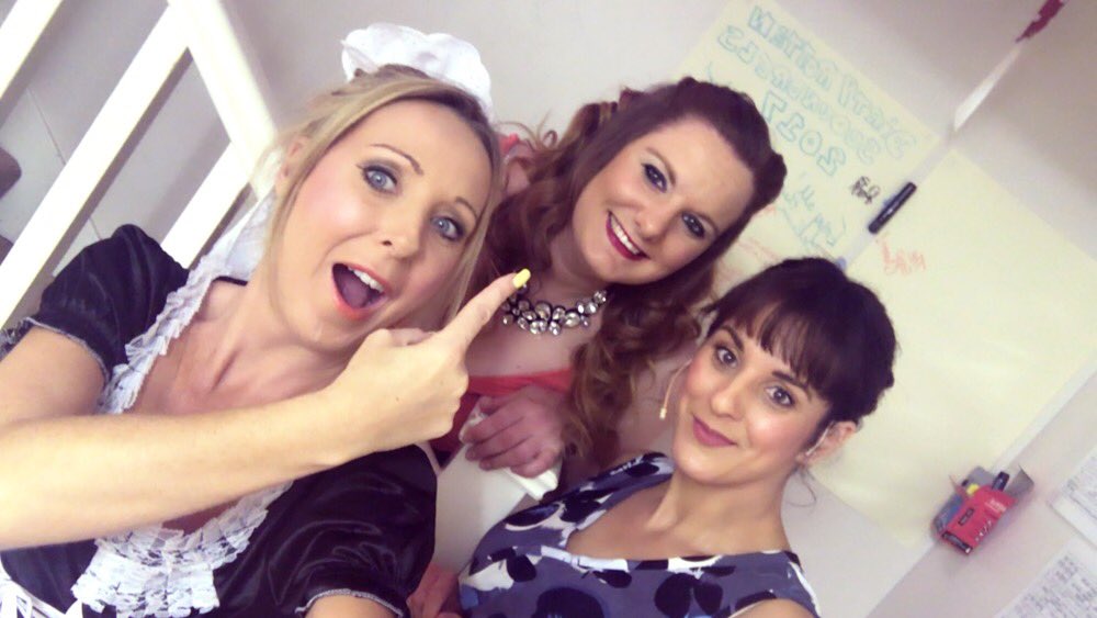 BevMusicTheatre's tweet photo. #CastFun.. #SelfieChallenge ❌LOOK WHO WE GOT! ❌
Leo,Laura&Steph showweek! #Nicci&Claire #Yorkshire #Hull #Beverley https://t.co/YE415uF5hs