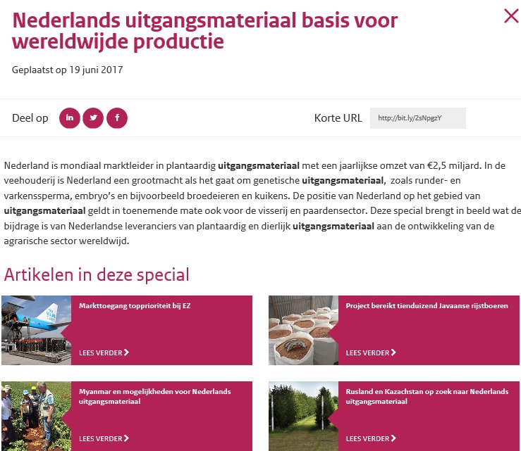 AgroBericht's tweet photo. Lees Specials #landbouwraden: NL dierlijk-plantaardig uitgangsmateriaal wereldwijd #rundersperma #pootgoed #zaaizaad https://t.co/bCyydfWwRz https://t.co/MUA9nSR9jU