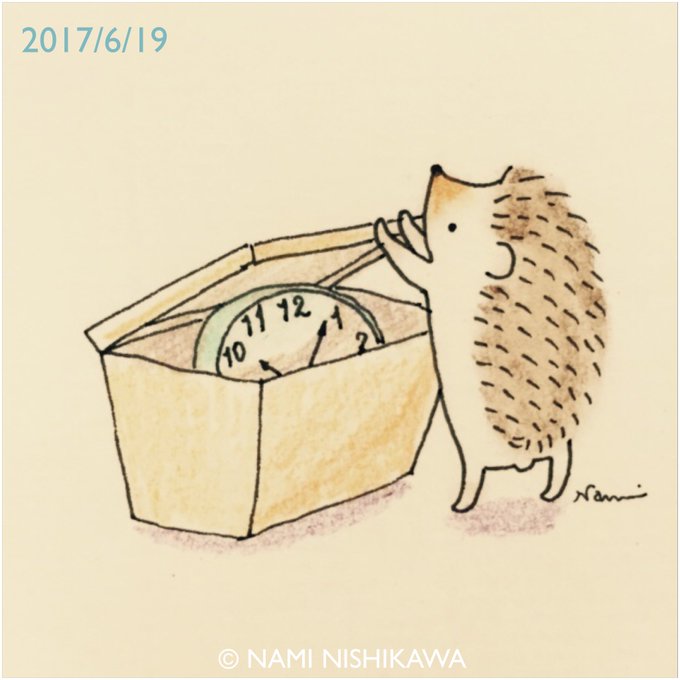 なみはりねずみのtwitterイラスト検索結果 古い順