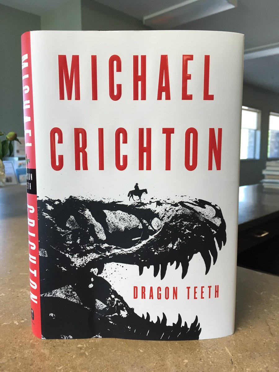 HmlLibrary's tweet image. If you&apos;re a Michael Crichton fan, this newly release book (it was discovered on his computer posthumously) will be a pleasant surprise.