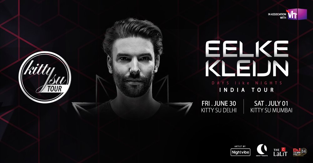 We are very proud to bring #underground music GENIUS <a href="/eelkekleijn/">Eelke Kleijn</a> down for a India Tour!
@Vh1India <a href="/KittySuIndia/">KittySu</a> #House #Progressive #Tech