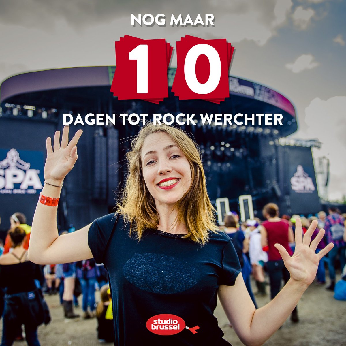 Zo hard aan het aftellen naar <a href="/RockWerchter/">Rock Werchter</a>! ☀️#RW17
