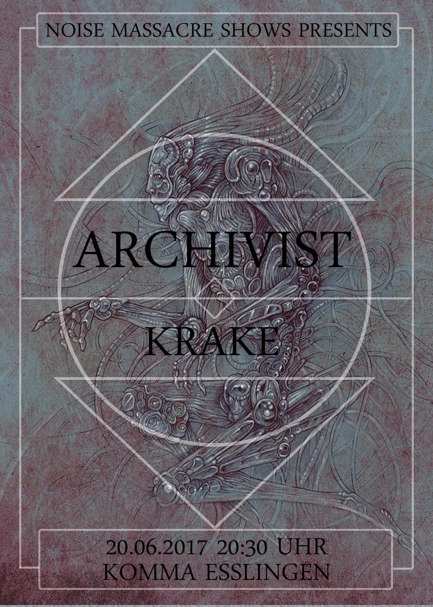 kommaesslingen's tweet photo. Morgen bei uns: #Archivist (UK/AT)-atmosphärischer #Metal (Mitglieder von #FallOfEfrafa, #LightBearer, #Thurm) + Krake. #noisemassacreshows https://t.co/KisiSOCJ44