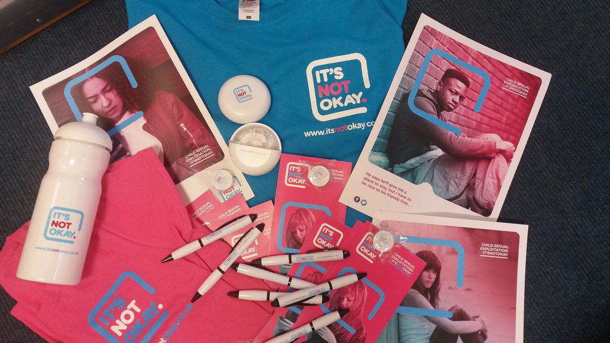 Packing our goody bags for the week of action.  Busy week ahead! <a href="/NotOkayGM/">It's Not Okay</a> #ItsNotOkayInSport