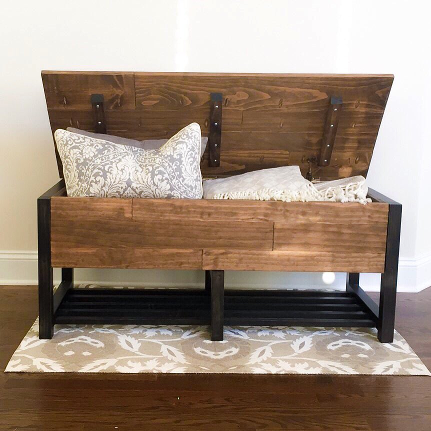 smashingdiy's tweet image. Check out the free Plans for this entry way storage chest! handmade-haven.com/blogs/news/ent…