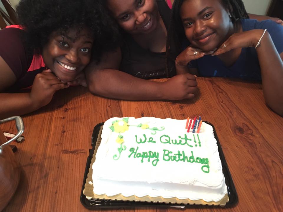 This is how we celebrate #HouseLeaderBirthdays in #LArcheCleveland :) #LArcheLife #AbbeyHouse #HappyBirthday