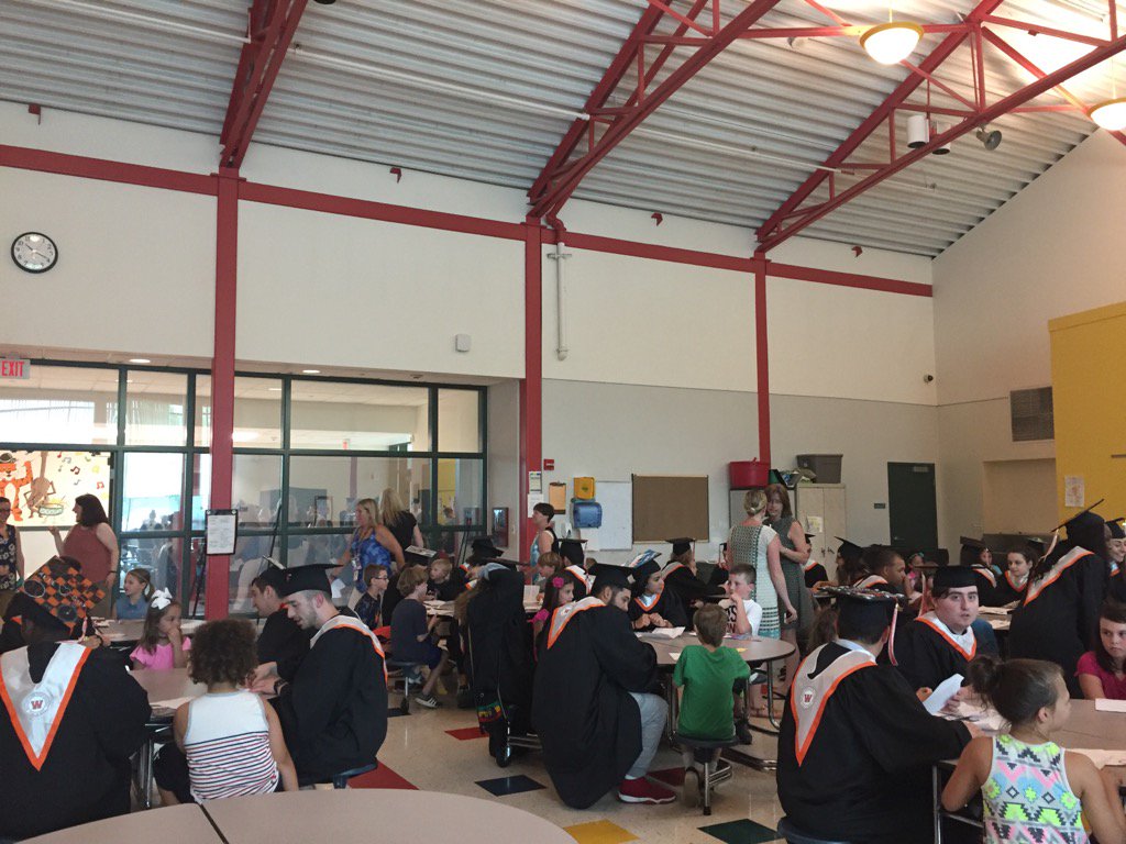 <a href="/WHS_Class17/">WHS CLASS OF 2017</a> sharing letters, advice, and reminiscing with #JTPS 2nd graders #WatertownPride