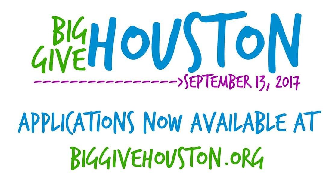 BigGiveHouston's tweet photo. Don't delay, apply today! Where else can you support hundreds of nonprofits with one click? #houston #igivelocal https://t.co/tJZkiIEB4C