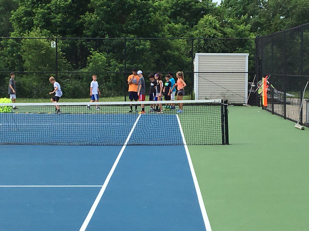 Future RHS tennis players working on their footwork at youth camp 
<a href="/rustintennis/">Rustin Girls Tennis</a>