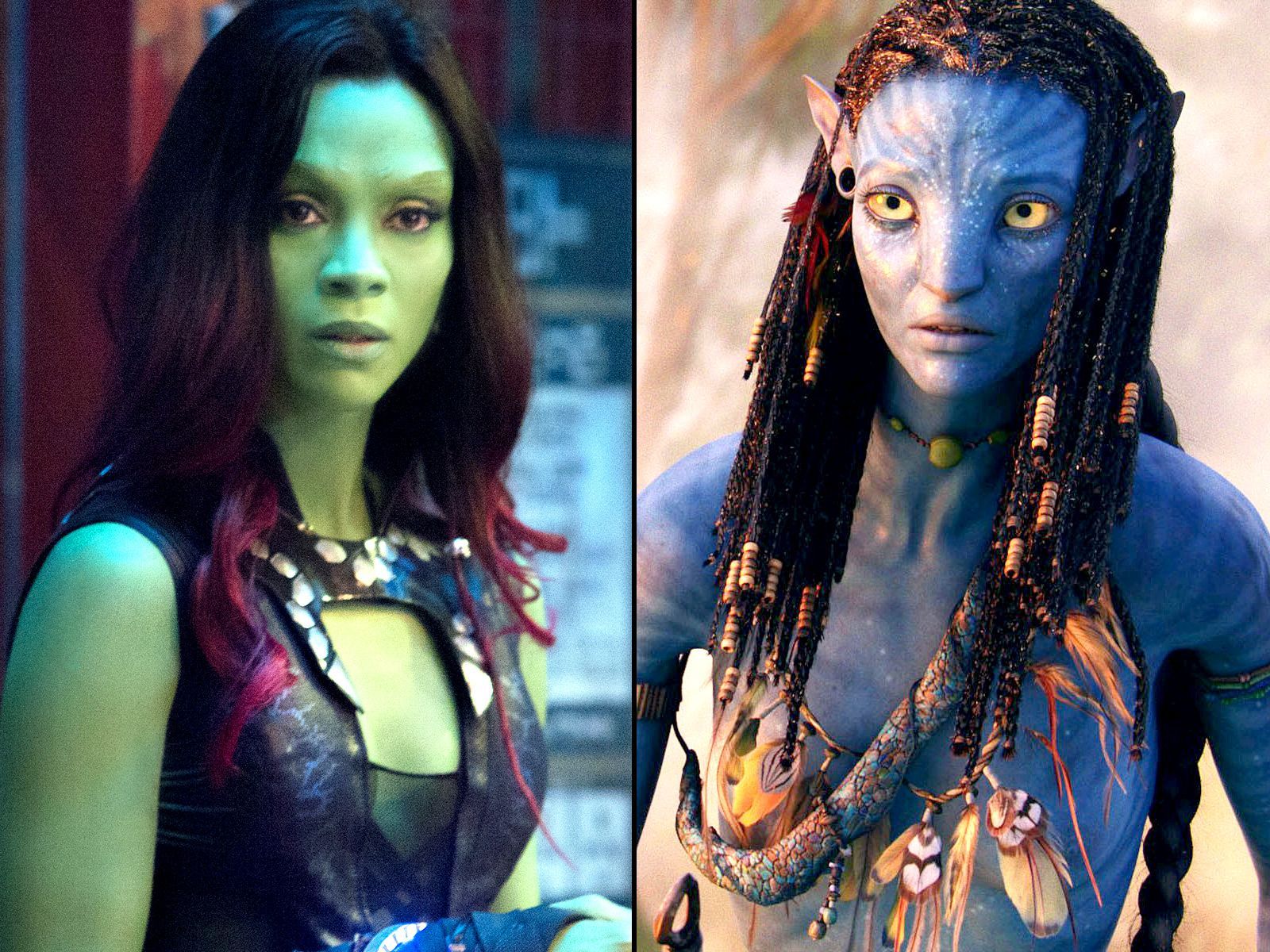 Happy Birthday to Zoe Saldana!  Who would win in a fight, Gamora or Neytiri? 