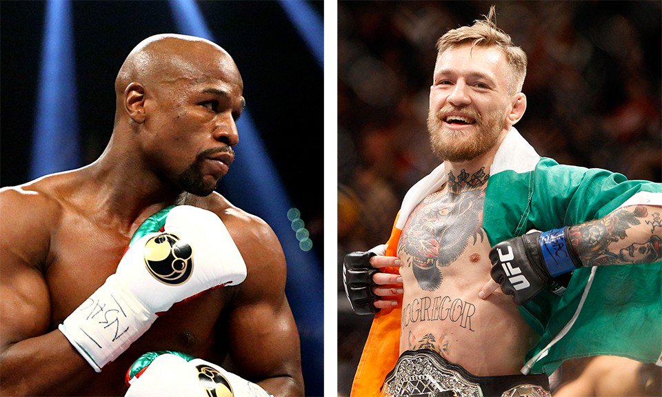 LOSTCULTURE's tweet photo. The Floyd Mayweather Jr. &amp; Conor McGregor fight is official.

[#Sports + #MayweatherMcGregor + #News]

https://t.co/Iq3a1IAkqJ https://t.co/47kgyyFcEg