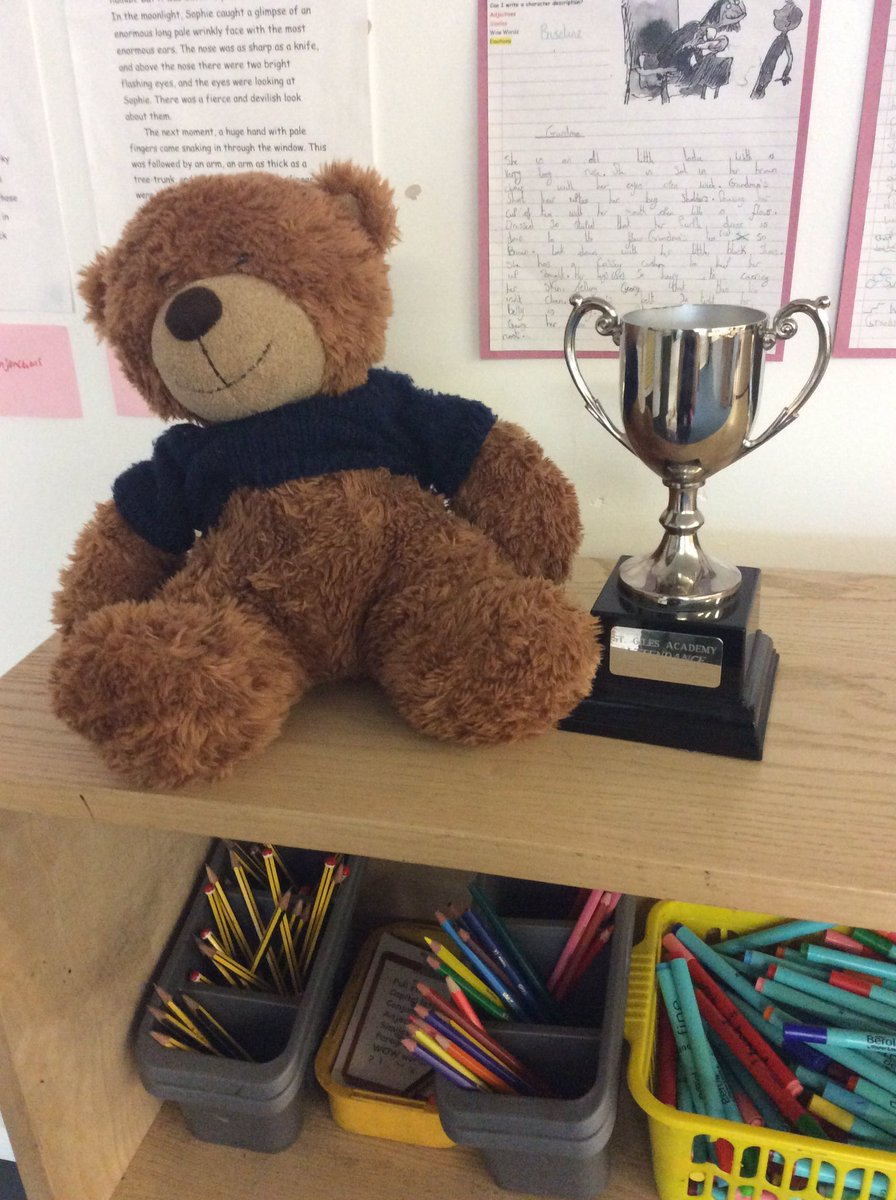 stgac5old's tweet photo. @stgac5 are so happy to have won top attendance in the school for last week! Keep trying to beat that 9 o'clock bell! @stgilesacad https://t.co/wA8HIDV5ab