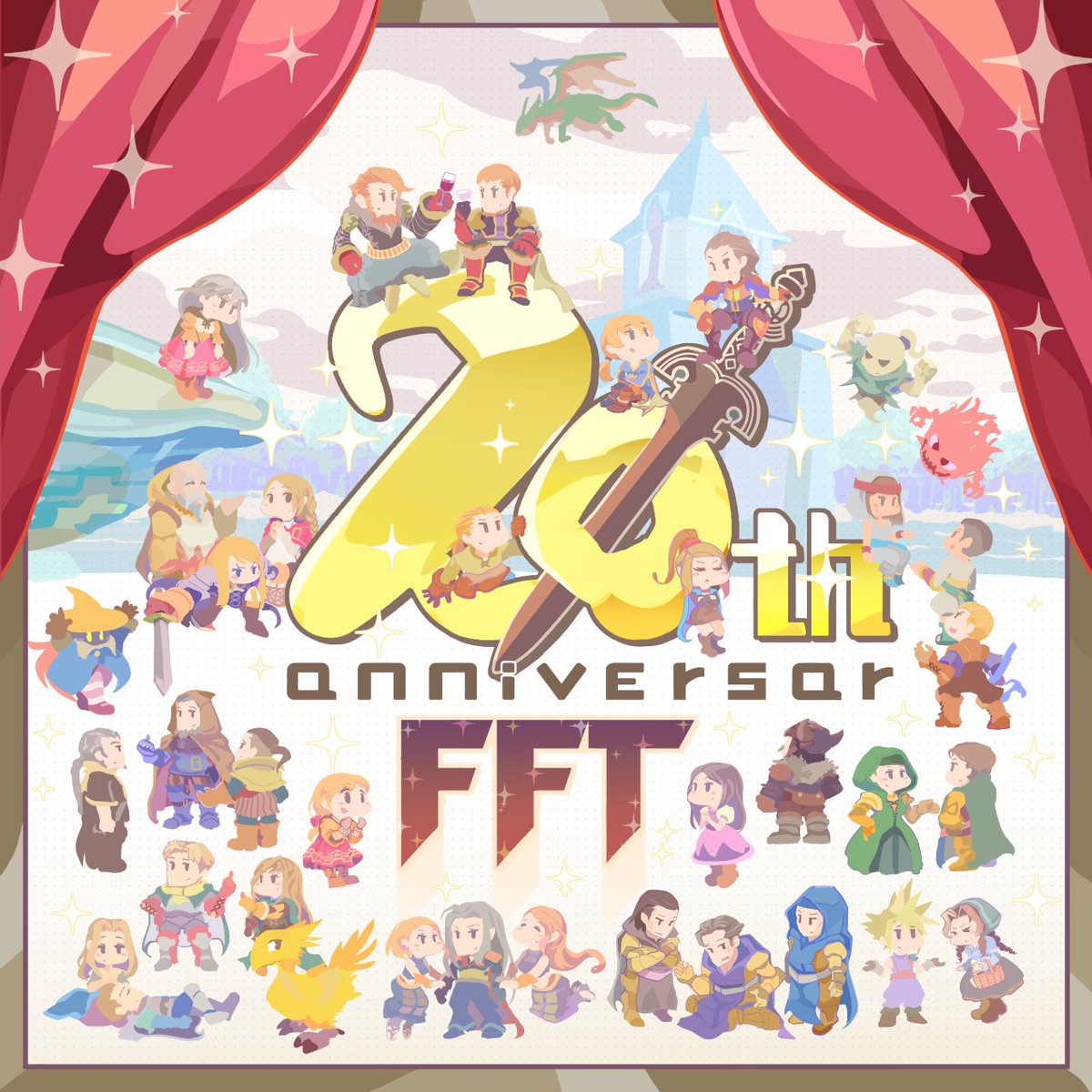 Maxコリー Auf Twitter Fft ファイナルファンタジータクティクス 周年おめでとうございます オヴェリアさんに幸あれ ドットの動きが今見てもすごい ｽﾄｰﾘｰも面白いし Prologue Movie は神曲 ﾟ ﾟ