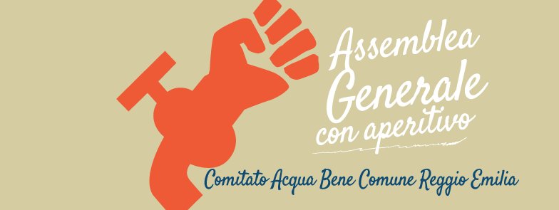 stasera  #acqua #reggioemilia #benicomuni facebook.com/events/1945633…
