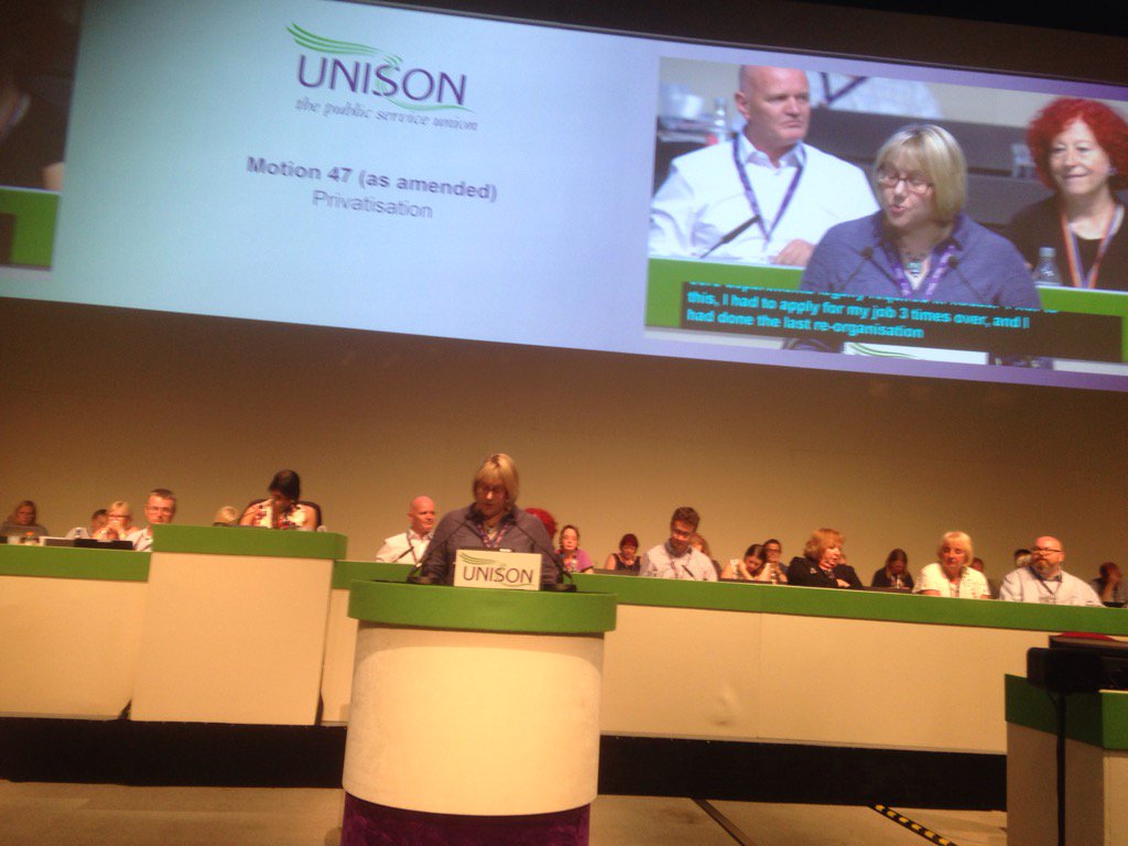 Cath Davis on Twitter: "Karen Bolger speaking on privatisation at # ...