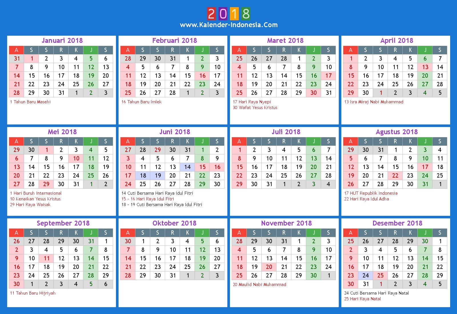  Desain  Kalender Rumah Oliv