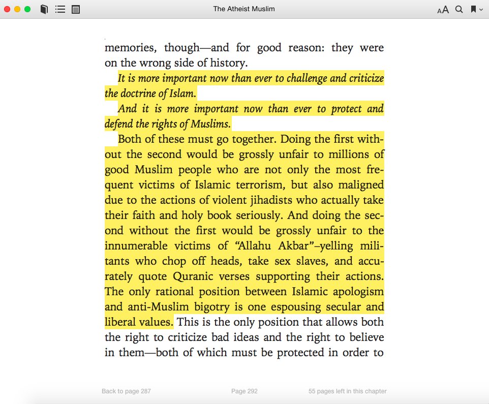 aliamjadrizvi's tweet photo. The left is wrong on Islam.
The right is wrong on Muslims.
Why choose b/w challenging Islamic doctrine &amp; defending Muslims' rights?
Do both: https://t.co/OLVWrUkVAZ