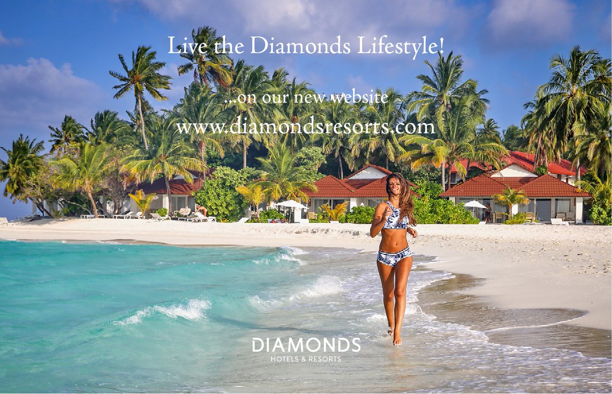#DiamondsResorts website has a new look &amp; feel! Start your journey online and live the #DiamondsLifestyle! ow.ly/Pt1730cHjwz