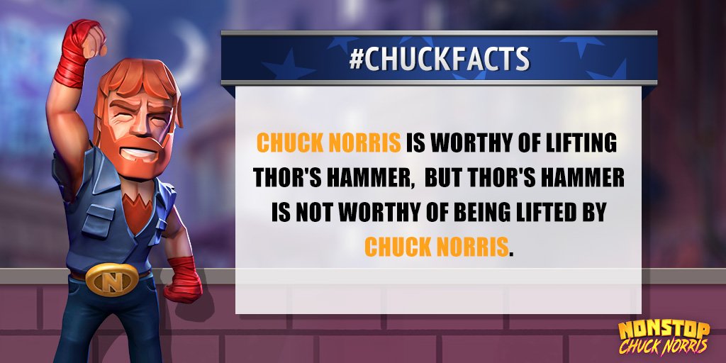 #MondayMotivation still missing? Take a look at the new #ChuckFact for some inspiration!
