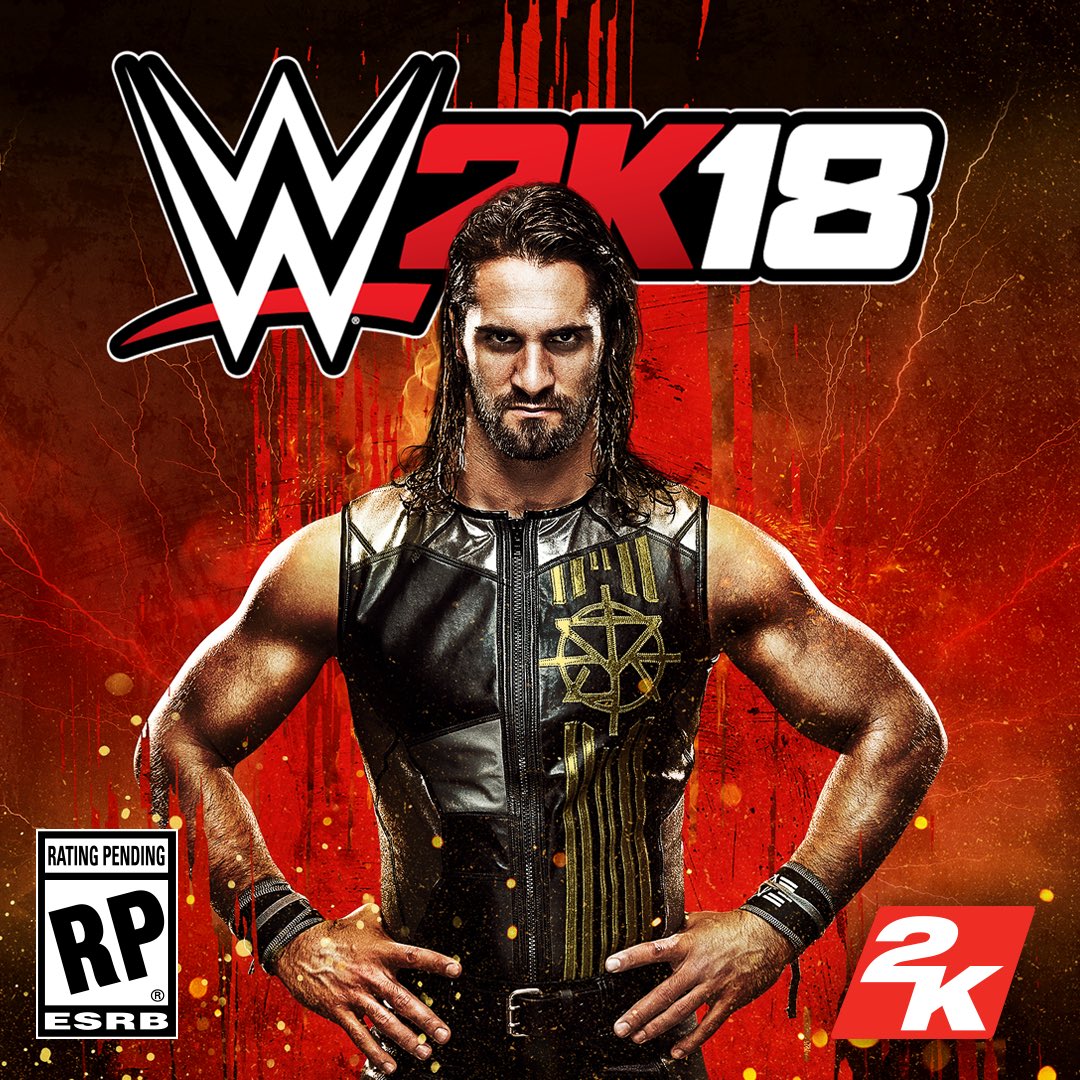 WWERollins's tweet photo. I'm on the cover of WWE "Freakin'" 2K18. Pre-order now: https://t.co/JVz5VzYZLi #WWE2K18 @WWEgames #BeLikeNoOne #ad https://t.co/wVNTsUM6vo