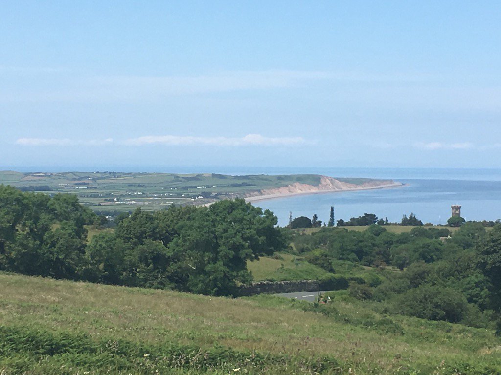Griffindares's tweet photo. Glorious views of #IOM whilst riding the #TT Mountain Course for National Police Memorial Day Charity☀️☀️☀️☀️ https://t.co/qci9kYvM2h