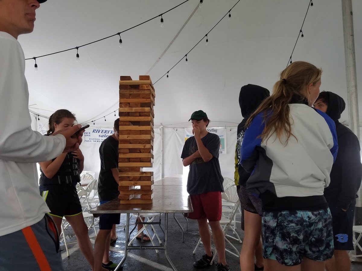 ccwisniewski's tweet photo. Playing giant jenga while waiting for the rain to pass #rainyafternoons https://t.co/BQYSTBYsxW
