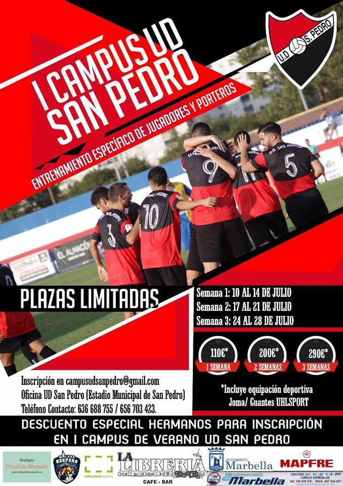 📢 ¿A qué esperas? Apúntate ya al #ICampusUDSanPedro 🔴⚫️

⚡️¡PLAZAS LIMITADAS!⚡️