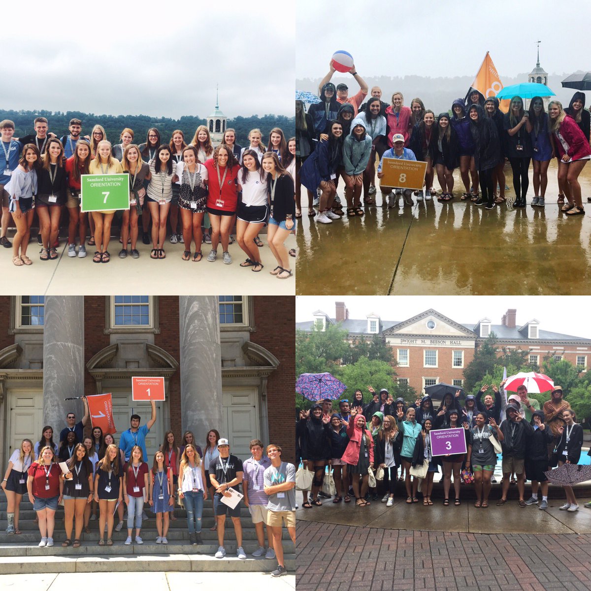 SU_Orientation's tweet photo. SESSION 3, be sure to use the hashtag #SUBD17 when you post pictures during your time at #BulldogDays2017! #samford2021 https://t.co/09ydwl7YRX
