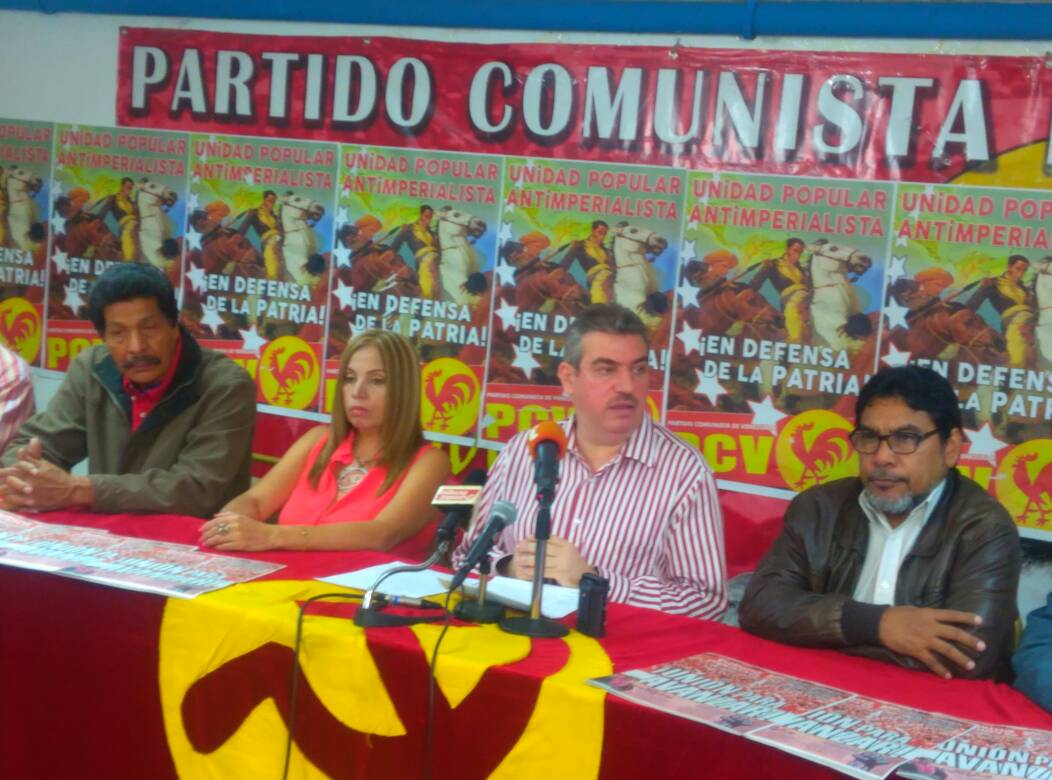 PCV_Venezuela's tweet photo. #RuedaDePrensa La instalación pública del #XVCongresoPCV será este jueves 22 en el Teatro Cantaclaro | 3:00 pm https://t.co/gLBpnPntWx