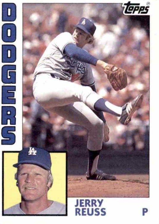 Happy birthday Jerry Reuss, who was 4-4, with a 3.52 ERA in 14 games (9 starts) for the 1990  