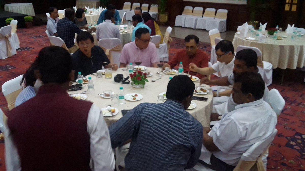 MaP_Skills's tweet photo. #MPSSDM Welcomes ITEES Singapore & ADB Consultants dinner at Hotel Jehan Numa Palace #globalskillpark https://t.co/RzcJaNYUC0