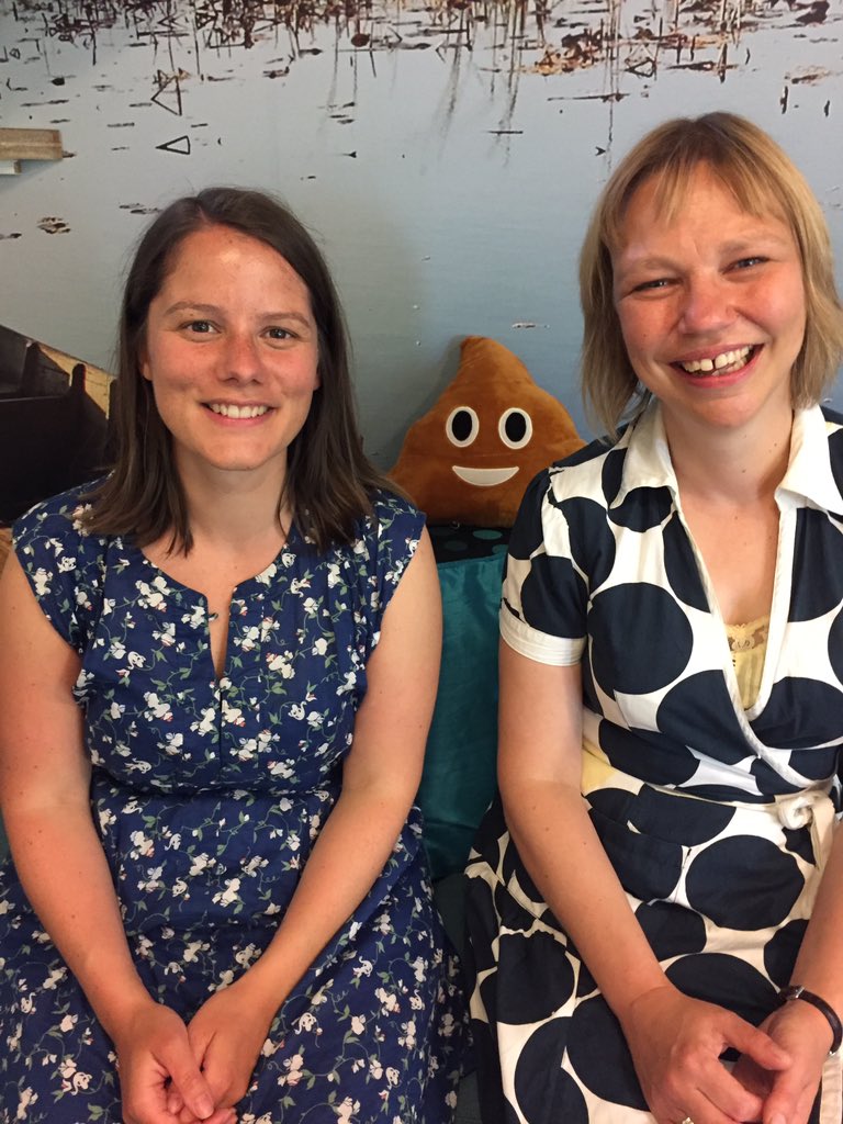Welcome to the WIP team our new CCS Development Manager Pip Dragonetti (left) &amp; WIP Team Leader Gillian Wilcox 🍾