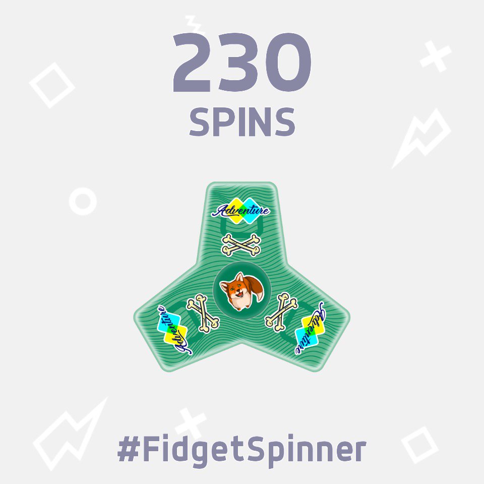 I've just scored 230 spins in this new #FidgetSpinner game! itunes.apple.com/app/finger-spi… Can you beat me?