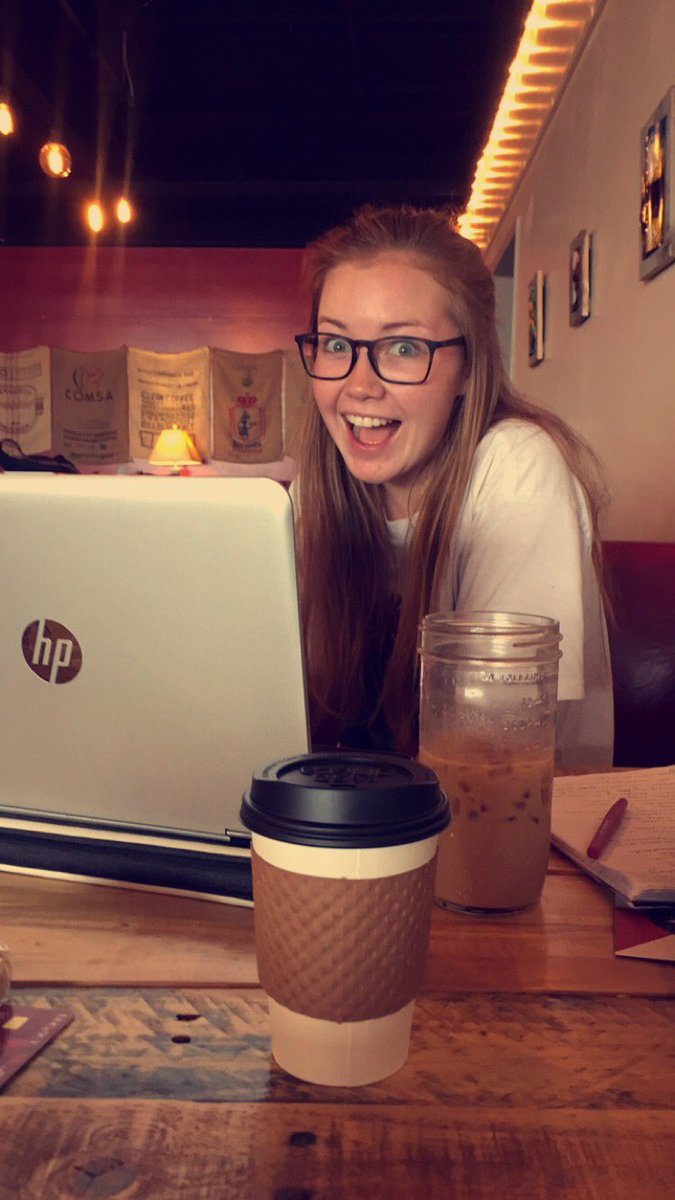 bsullysing's tweet photo. Thxxx @morganwerthhh for letting me distract you &amp; giving me an hour long break!! https://t.co/oHuTAJSfNN