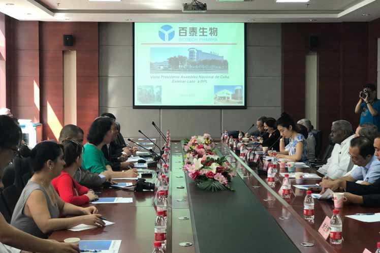 AseBio's tweet image. Cuba y China repasan nexos en biotecnología prensa-latina.cu/index.php?o=rn… ¿Cómo afectan estos acuerdos a la biotecnología mundial?