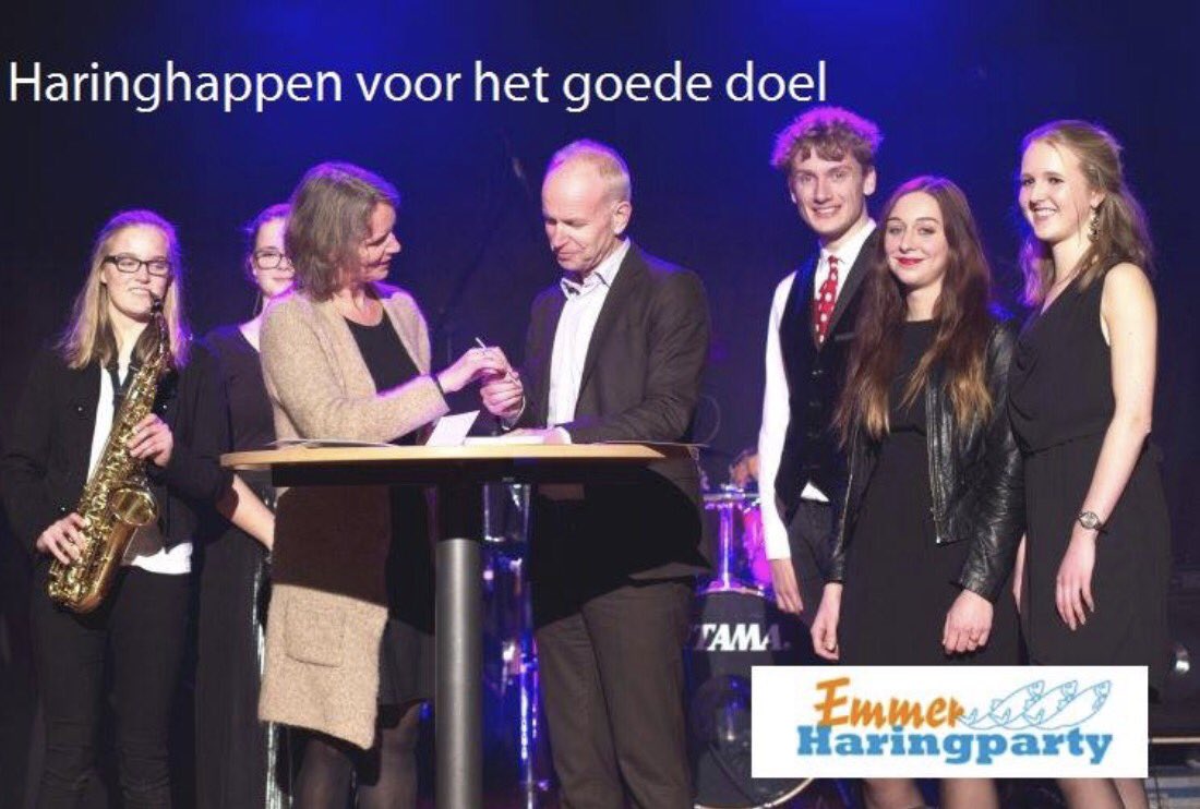 Opbrengst Emmer Haringparty naar nieuwe vooropleiding voor muziek in Emmen! Meer info over tickets en goede doel op emmerharingparty.nl