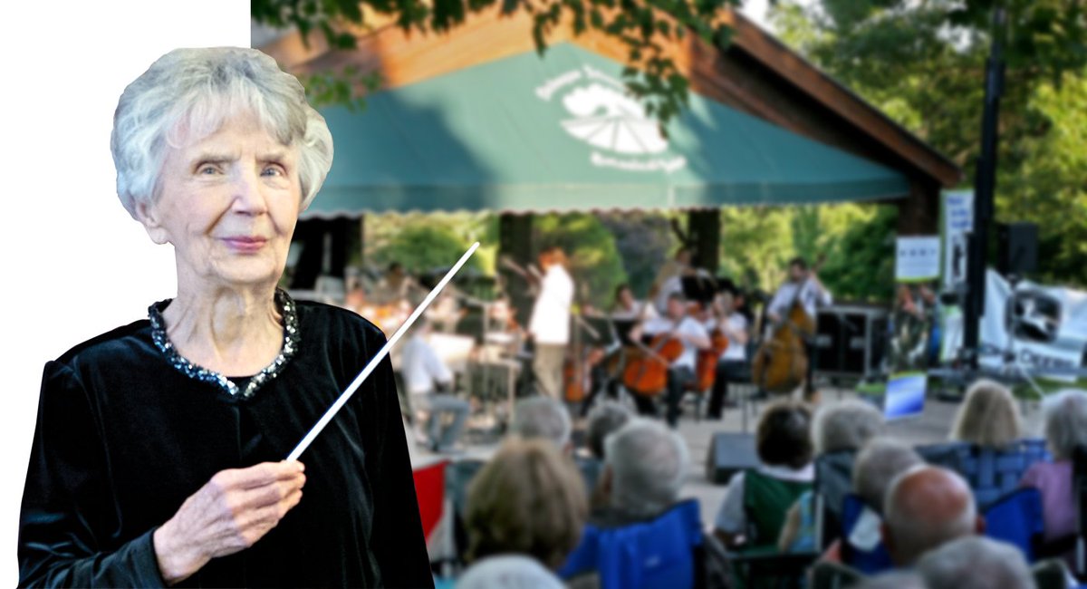 Cheer on Harriet Heitzman, POP winner, as she conducts Sousa's The Thunderer March at our free concert this Sunday 6:30pm <a href="/DubuqueArb/">Dubuque Arboretum & Botanical Gardens</a>