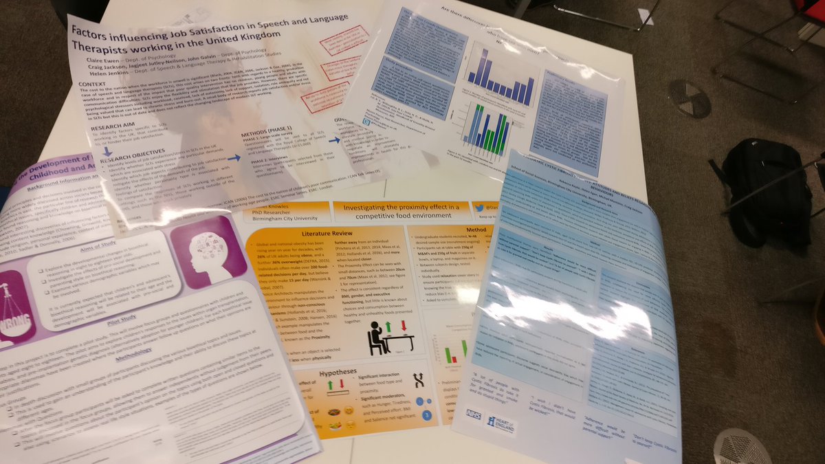 BCU_PsychPhD's tweet photo. Collection of our #BLSSCon17 posters, thank you to all involved @myBCUresearch @BCU_Law @MyBCU @BCUsocscience @BCUBusiness https://t.co/shFlvmkWxe