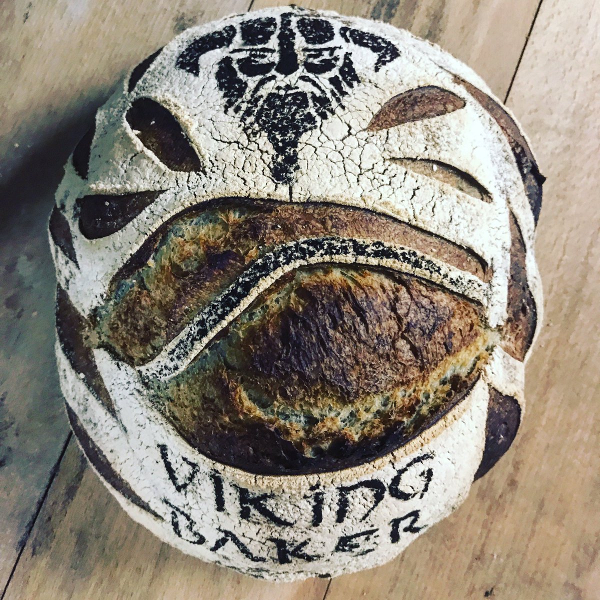 ValhallaBread's tweet image. #vikingbaker #vikingbread #tourte #passionpain #frenchbread #boulangerie #sourdough #onlysourdough