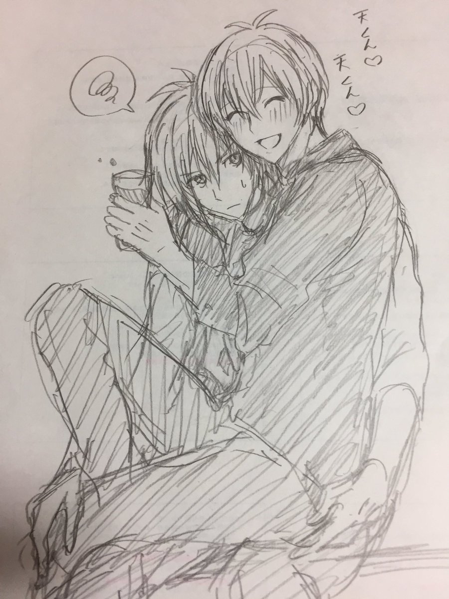 @Oh_hasegawa 大したもの描けませんでしたすいません笑
一応天壮です!たぬさんラブ! 