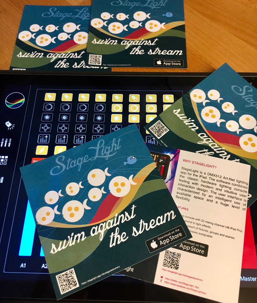 StageLight App tweet media