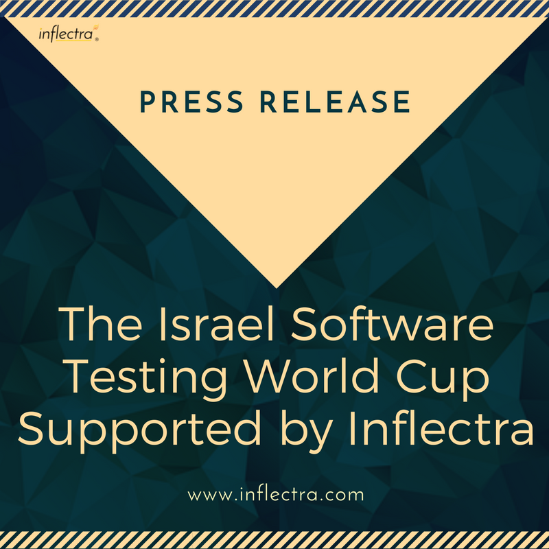 inflectra's tweet photo. #SpiraTest is the #testing tool of choice at 1st Israeli #Software Testing Cup! https://t.co/dxkJHHHnds @anna_lucovsky #israel #devgeekweek https://t.co/6yTiKhdztr