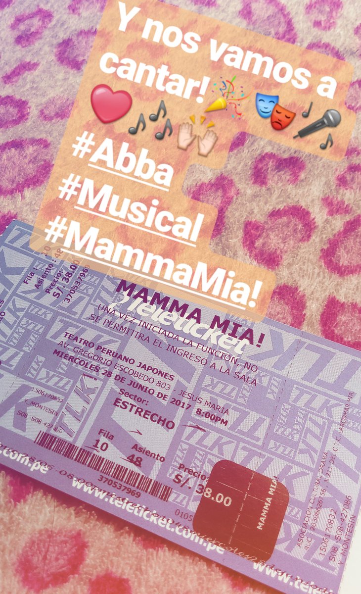 _krisita's tweet photo. Yeeeee!!! 🎉🎉
Feliz de volver a vivir la fiesta Total que es #MammaMia #ElMusical , y con un elencazo!!🙌🎭🙈👏👏👏
@miseliti @Jesusneyra https://t.co/oSF3LLVY1L