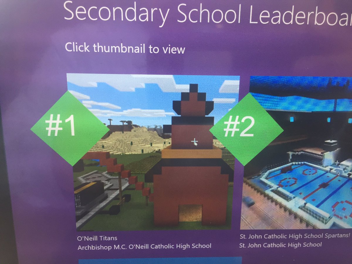 vendi55's tweet photo. Proud of my @oneilltitans student Joseph whose entry won @MicrosoftEduCA #exploreteachbuild challenge thanks to all that voted @RCSD_No81 https://t.co/9rfnWtw2Fq