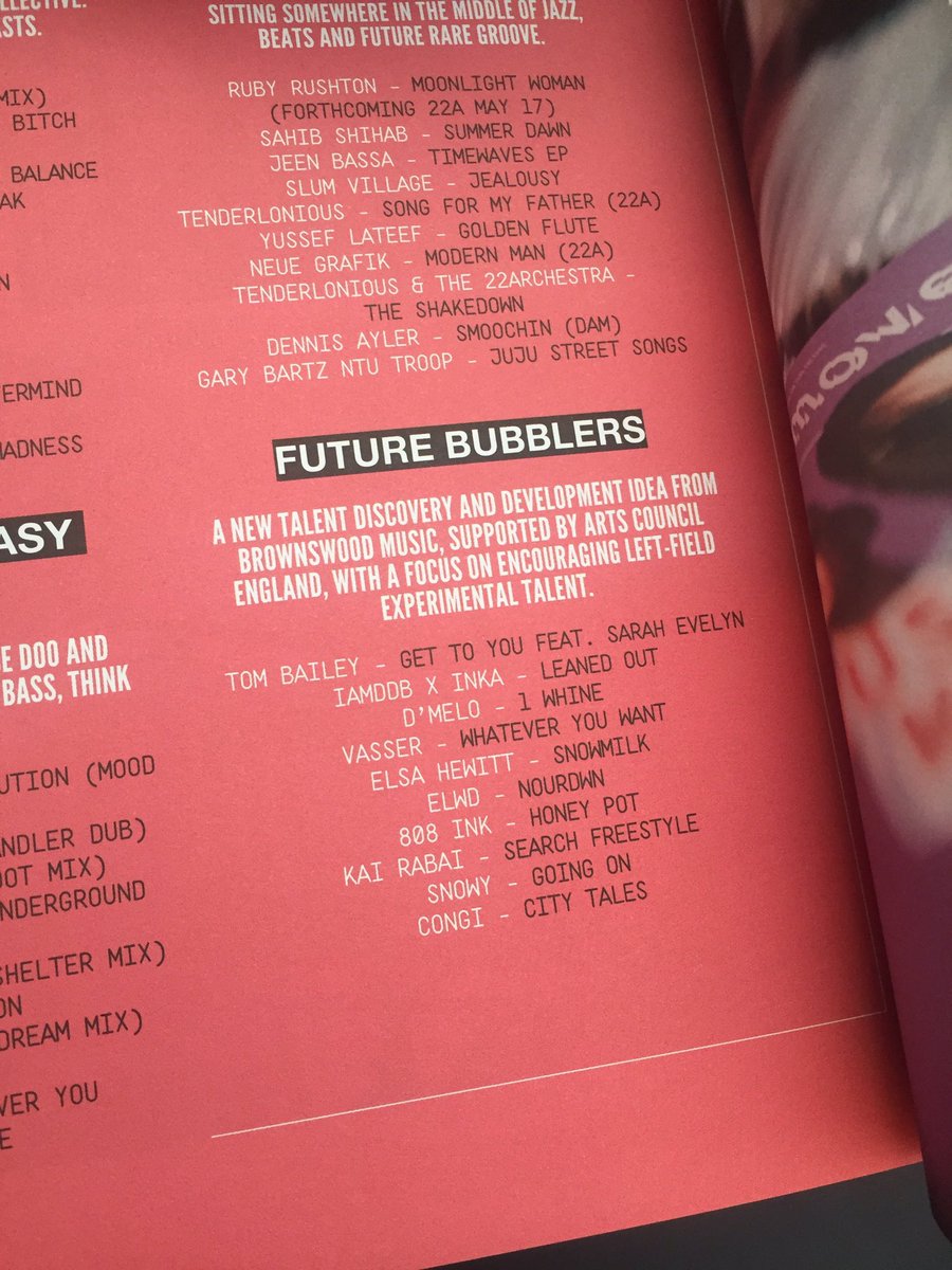 FutureBubblers's tweet photo. Go and grab the latest copy of @themovemag (T Williams cover). Includes a Future Bubblers "Top 10" list get meeee ✨ https://t.co/rCu0evDAm0