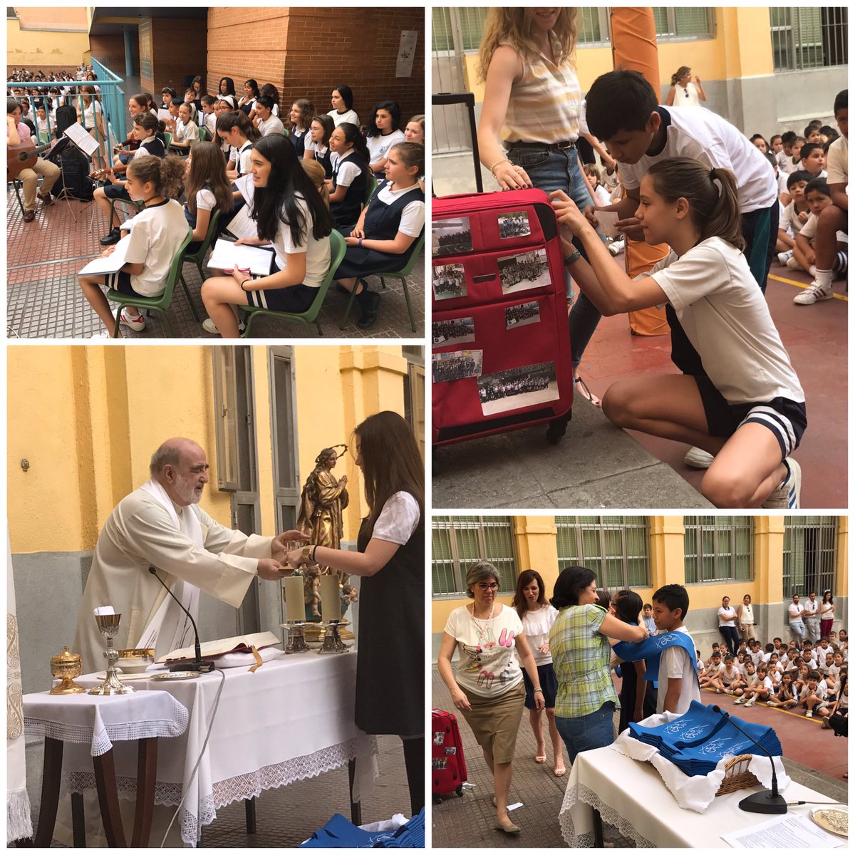 CristoReyMadrid's tweet photo. Celebración de la eucaristía de fin de #curso2016-17 y #graduación de los #alumnos de 6º de #Primaria y 4º de #Secundaria. #ColegioCristoRey https://t.co/PM71RNEkTQ