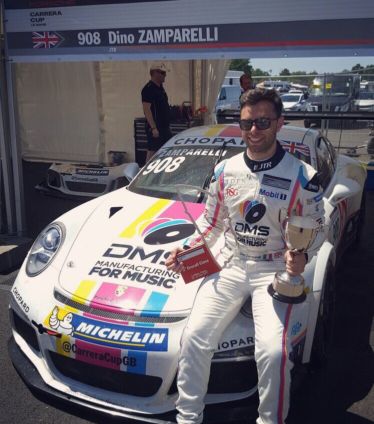 FreeM_RW's tweet image. Congratulations also to @DinoZamparelli  on his P2 finish in the @24heuresdumans  Carrera cup race.