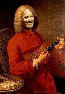 thepunningman's tweet photo. Dwayne "Baroque" Johnson https://t.co/QCLer4jyp7