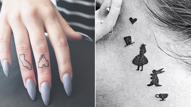 Cinderella tattoo | Finger tattoos, Tattoos for women, Girl neck tattoos