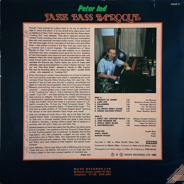karyobin014's tweet photo. #PeterInd – Looking out (Wave🇬🇧 – LP-1  1960)
                   Jazz Bass Baroque (Wave🇬🇧 – WAVE 11  1987)
https://t.co/f6rEE4BNnp #Jazz https://t.co/5vC7xYeLT4